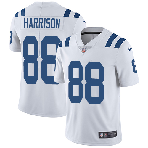 Indianapolis Colts 88 Limited Marvin Harrison White Nike NFL Road Men Vapor Untouchable jerseys